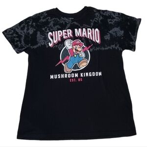 Super Mario Mushroom Kingdom Est.85 Men's T-Shirt Size Xl